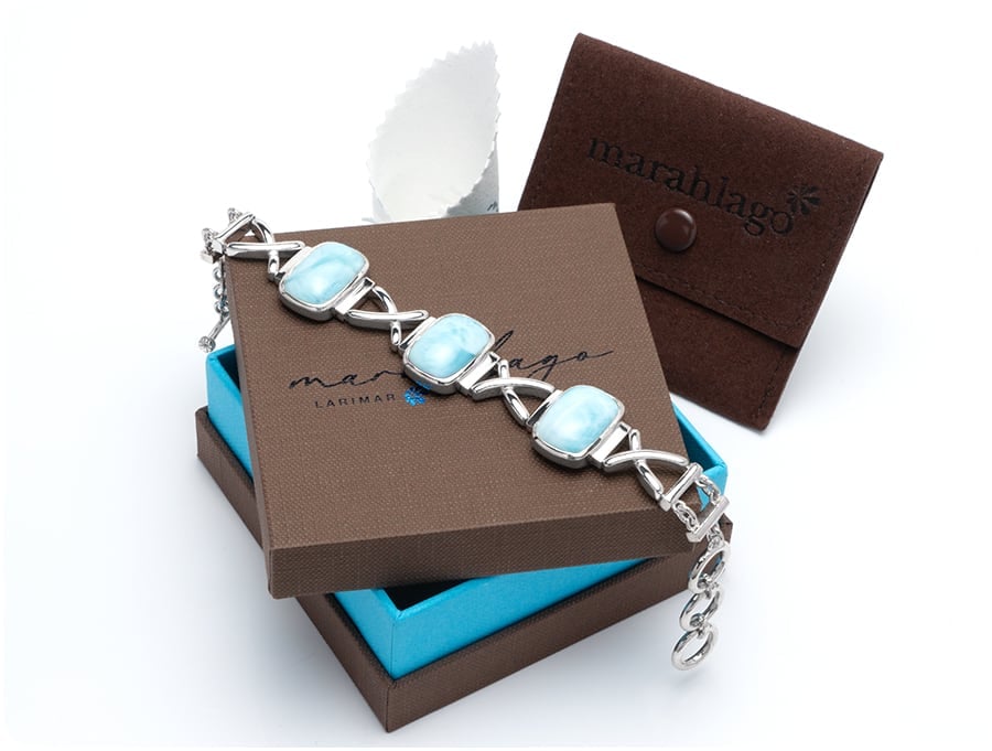 Bracelet Mar A Lago Jewelry Larimar Jewelry Set, Bead Bracelet And
