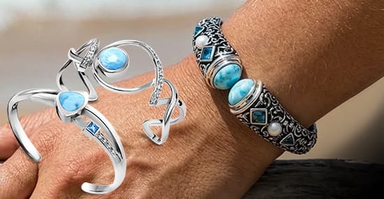 Larimar Bracelets