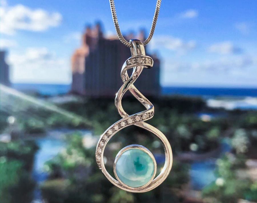 Larimar Gemstone used as Jewelry From Marahlago