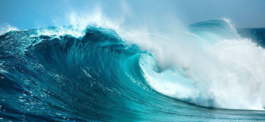 Larimar Aquatic Stone: Blue Ocean Wave