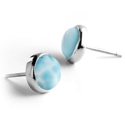 Larimar Earrings