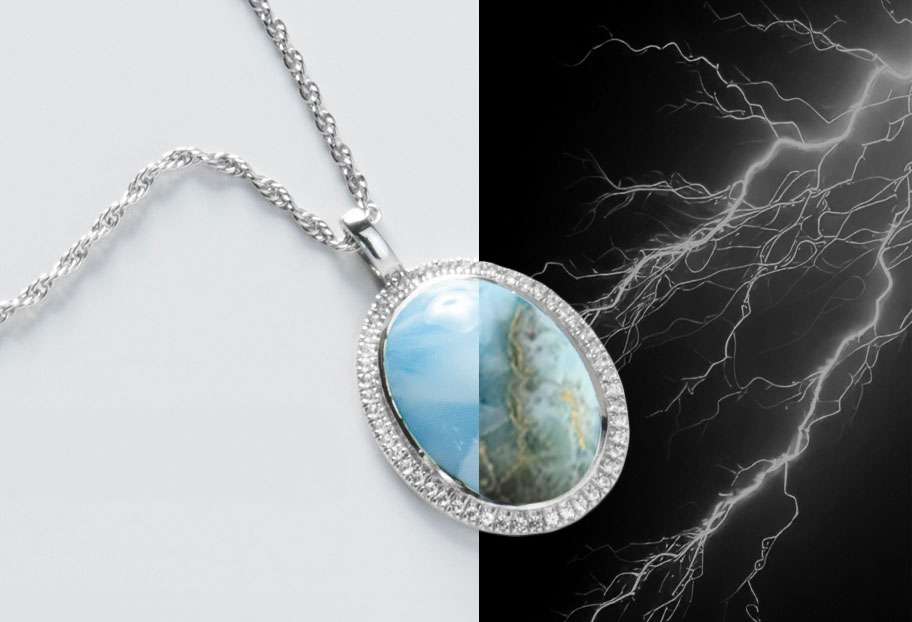 ❤larimar❤ 70.34ct Larimar Heart Cabochon, AAA+ Grade | Burton's