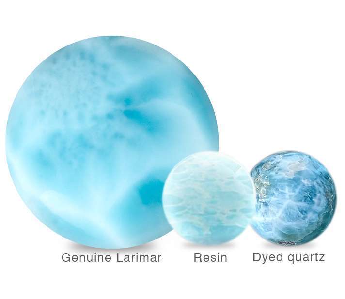 Genuine larimar clearance