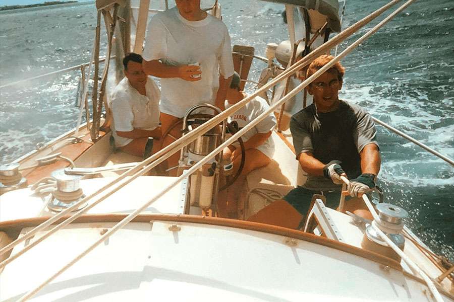 adrian sailing caribbean