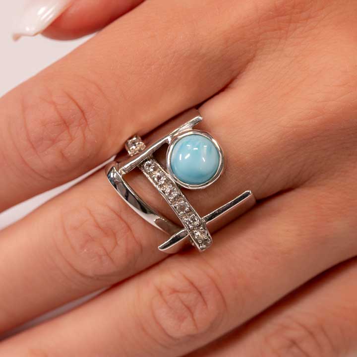 dante statement ring bezel setting example