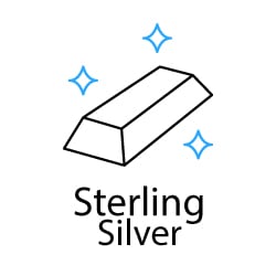 sterling silver icon