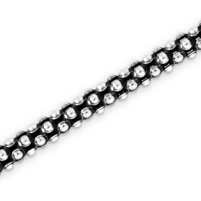 silver rope chain