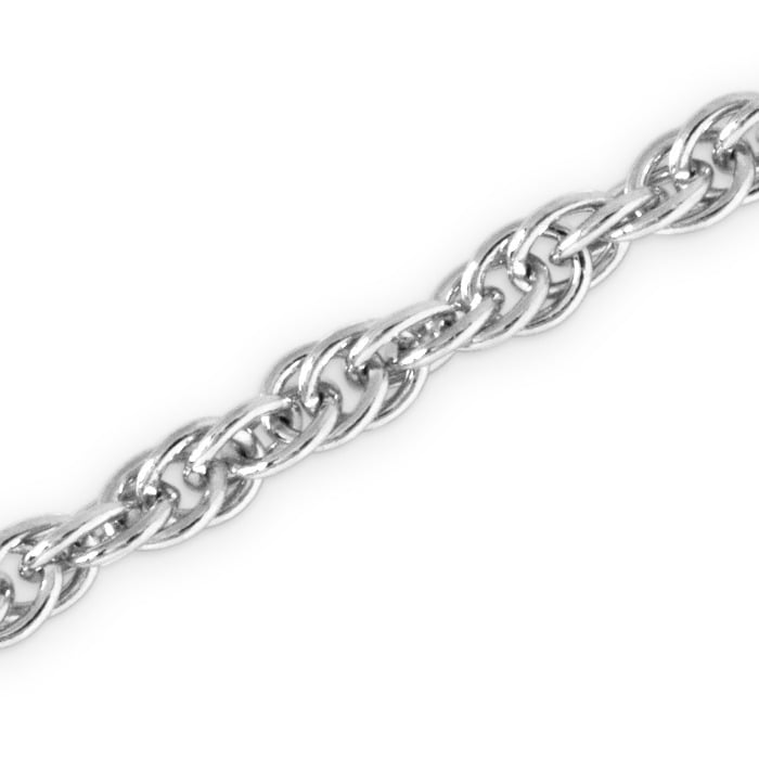 silver rope chain