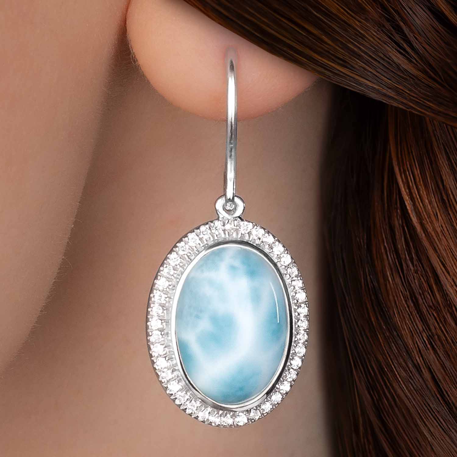 Clarity Halo Earrings