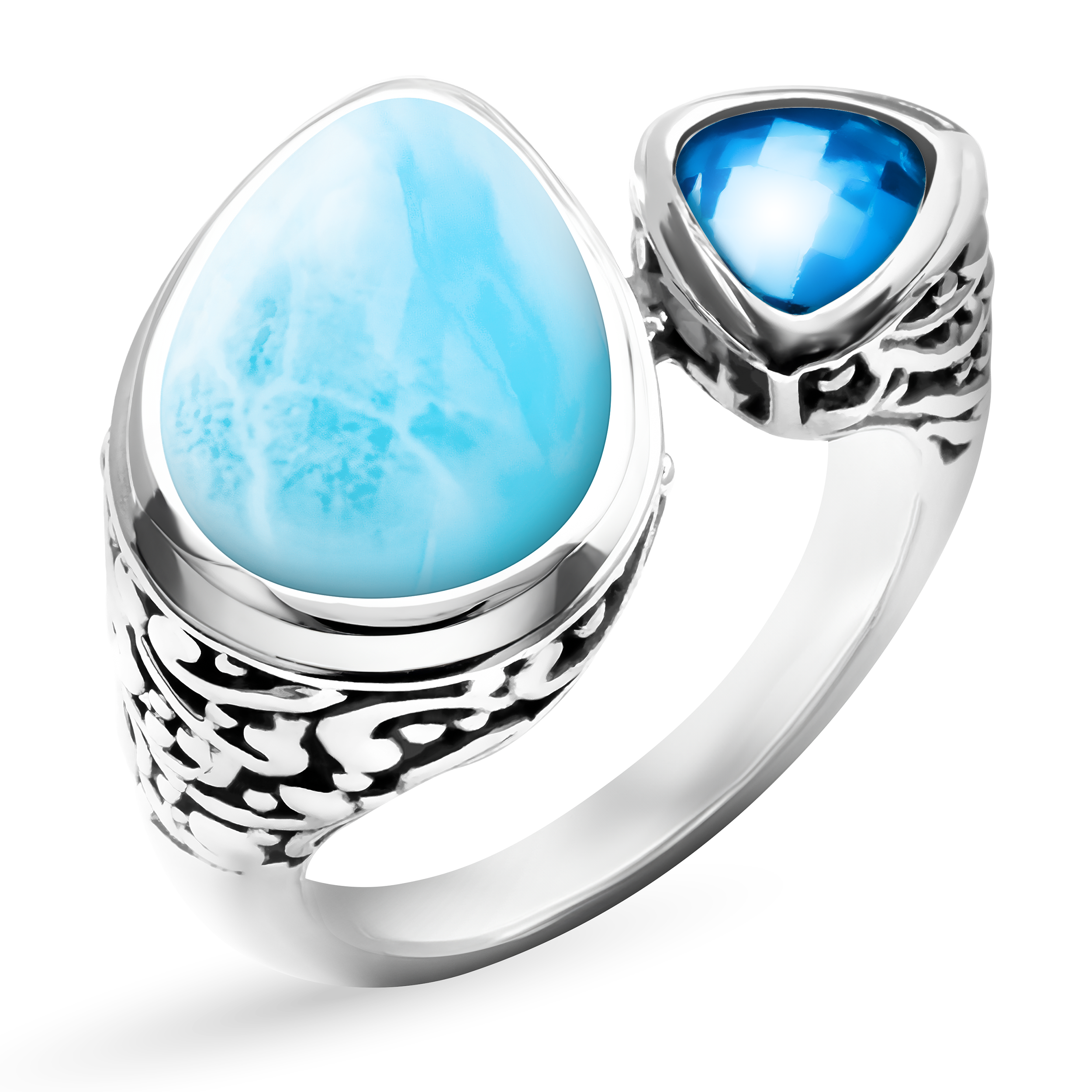 人気商品の中古品・新品・未使用品 2500_azure_pear_vintage_ring_h アクセサリー