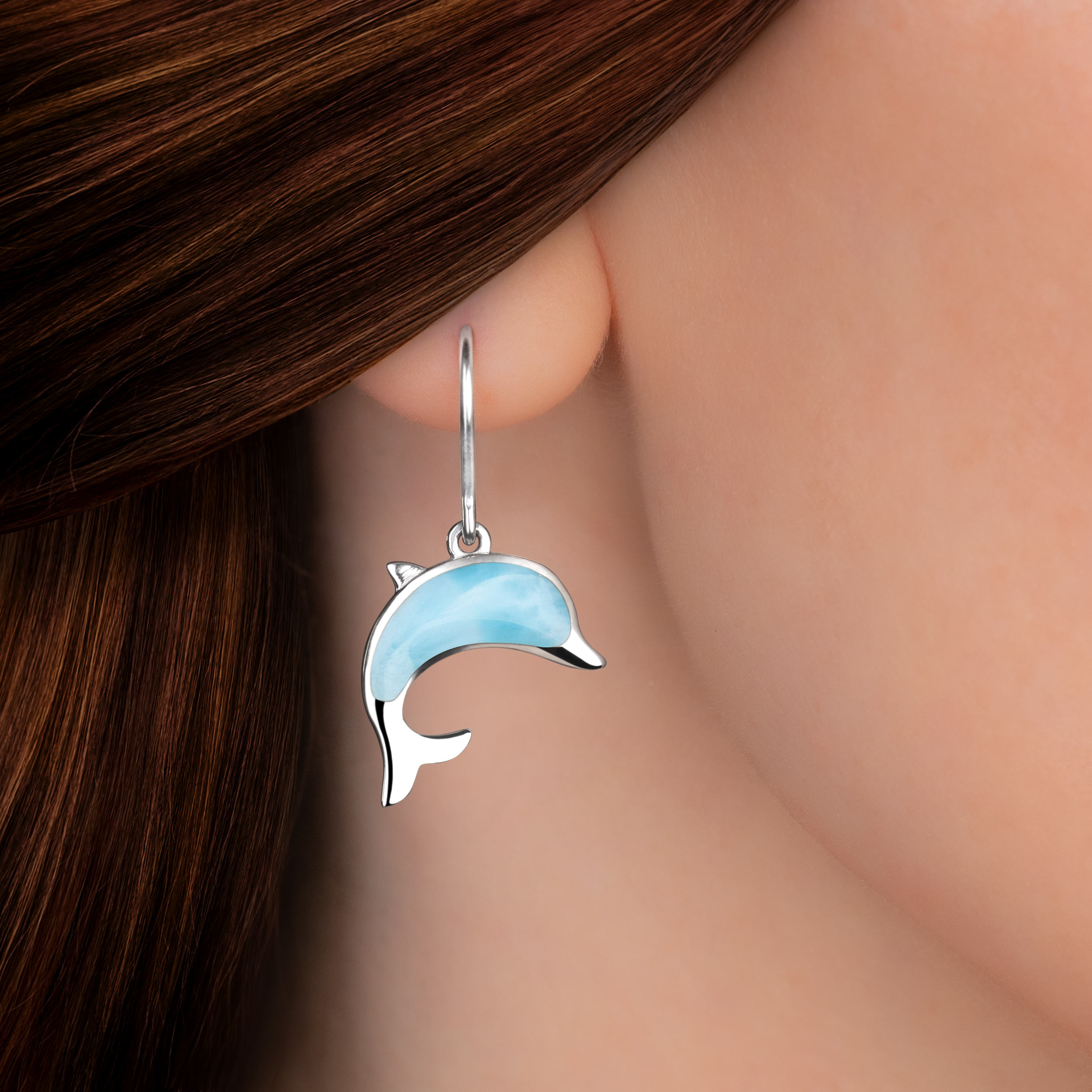 marahlagoマララゴ オパール＆ラリマー ピアス シルバー925 Larimar Earrings in Sterling silver by marahlago