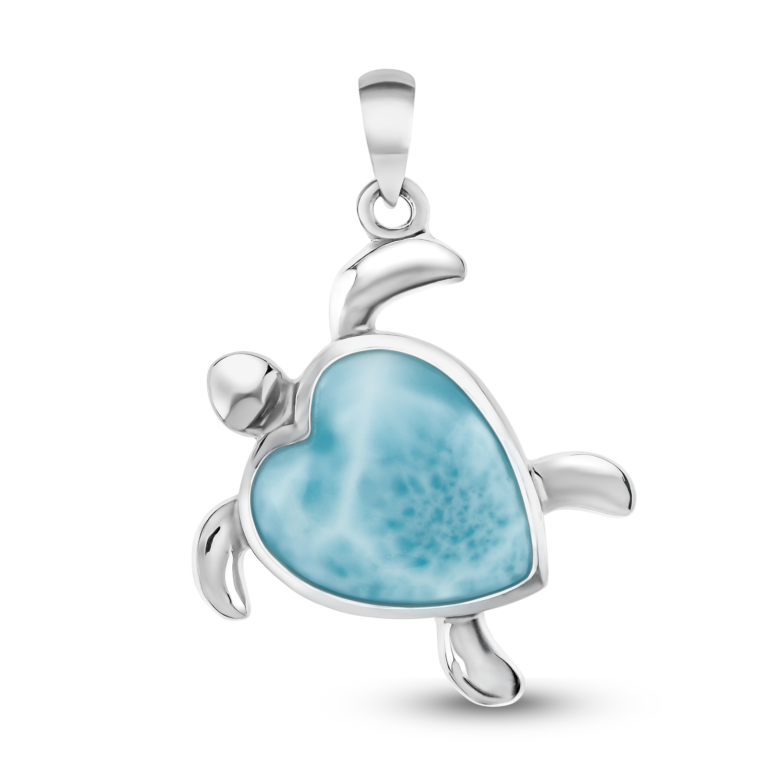 Turtle Heart Necklace