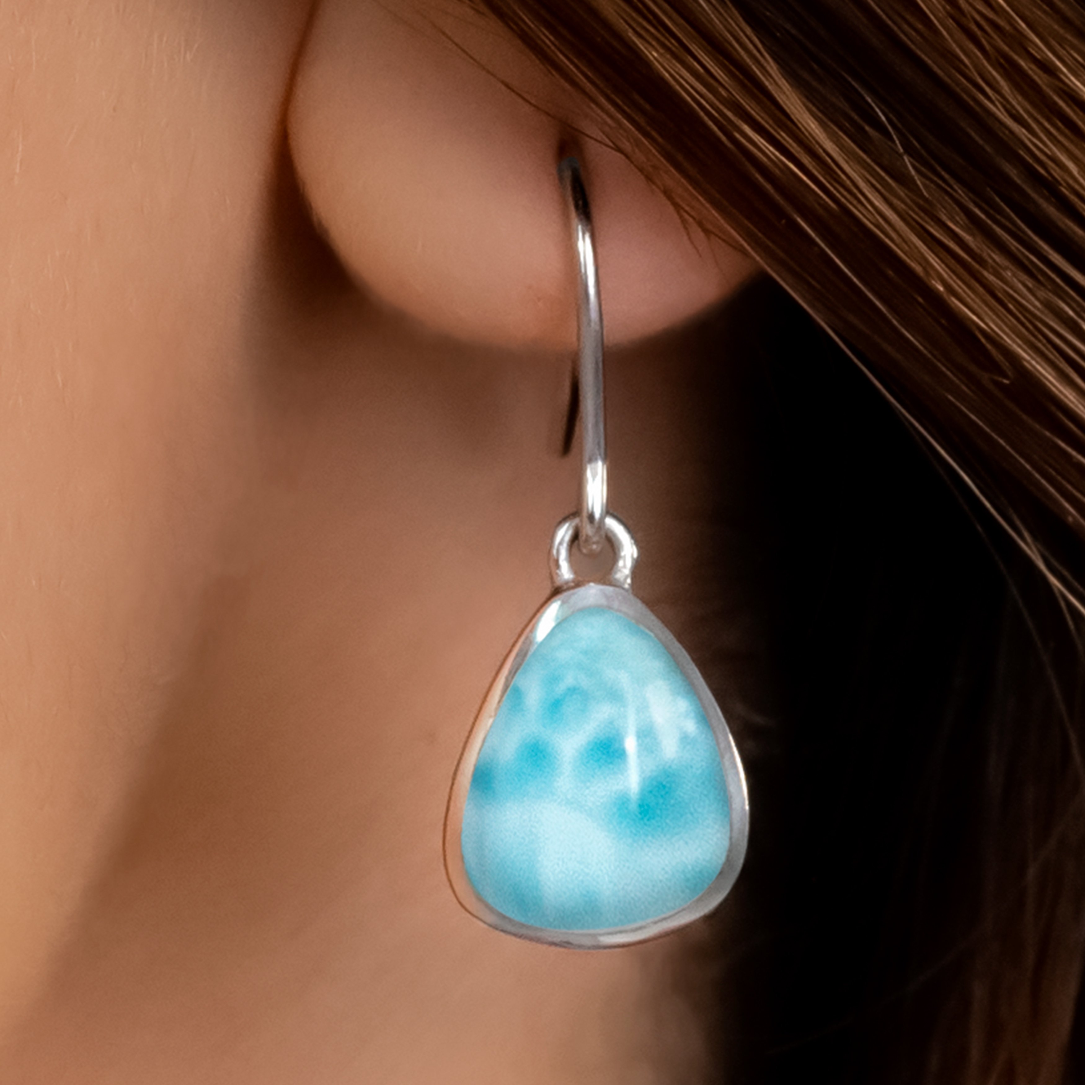 Larimar Cheyenne Earrings