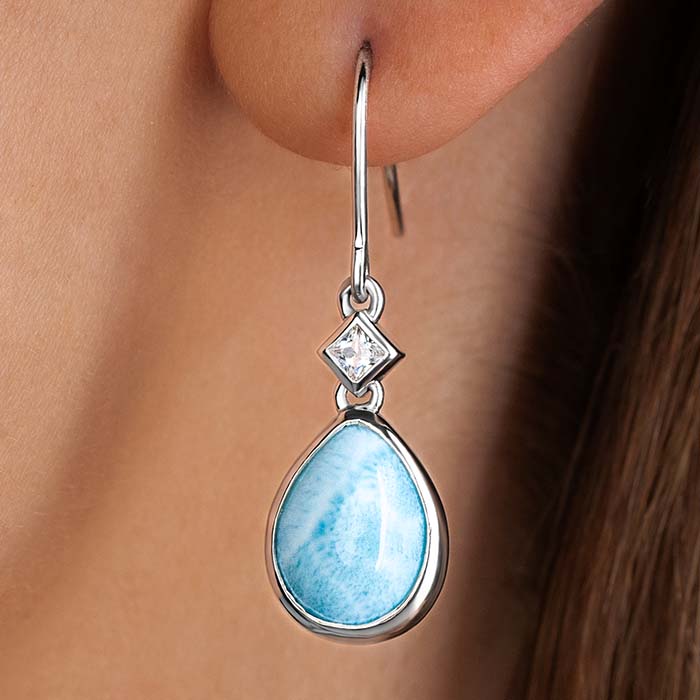 Marahlago Luminara Larimar Earrings