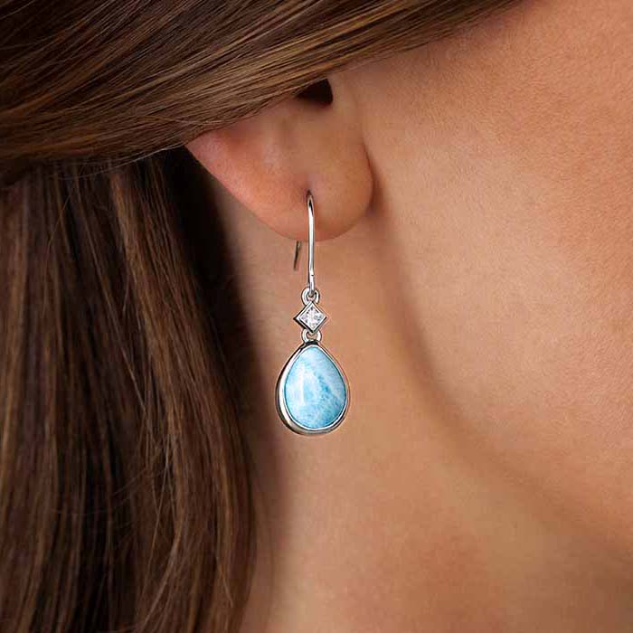 Marahlago Luminara Larimar Earrings