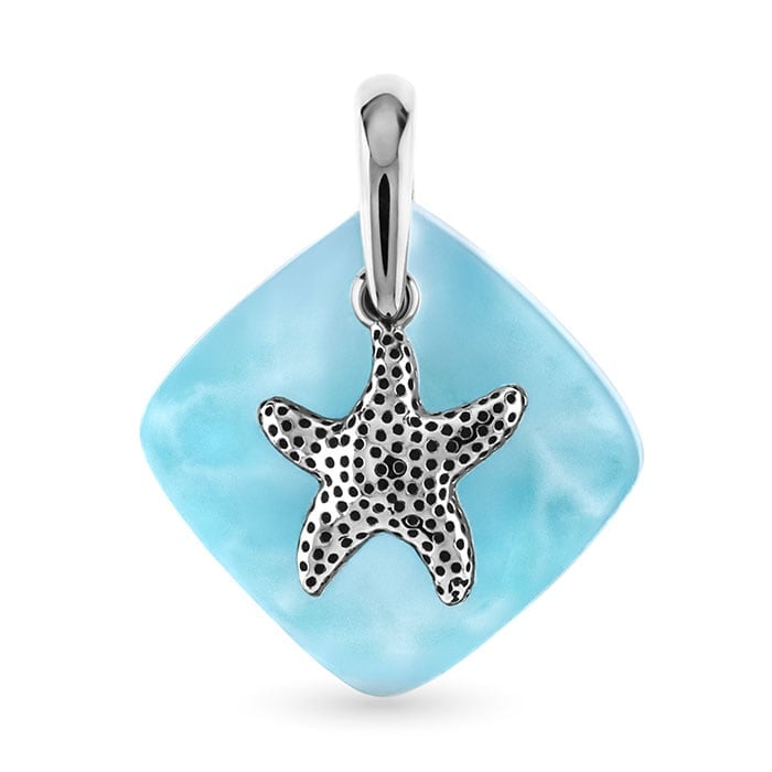 Adalia Starfish Necklace in sterling silver