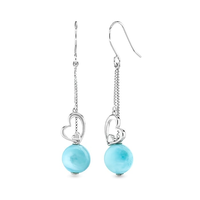 Heart Dangle Earrings