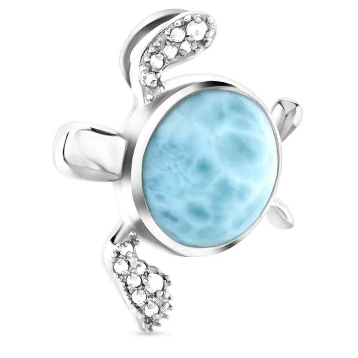 Sea Turtle Necklace in silver