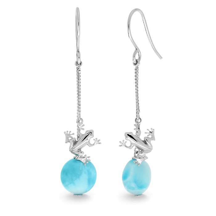 Frog Dangle Earrings