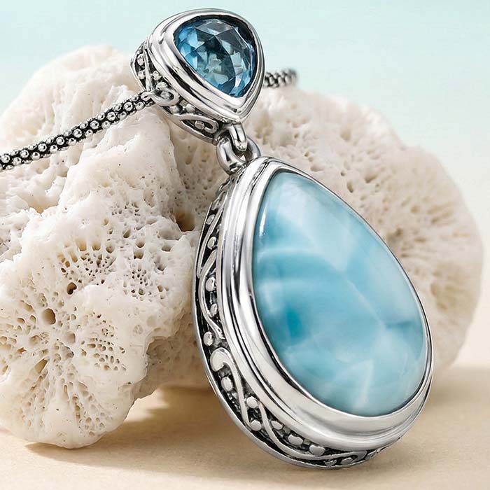 Blue stone Necklace