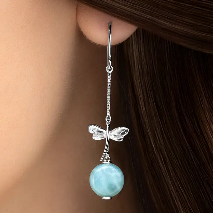 Dragonfly Dangle Earrings