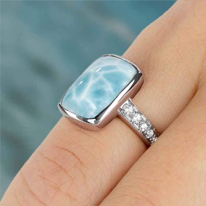 White Sapphire Ring
