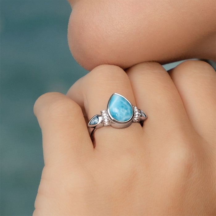Marahlago Esme Larimar Ring