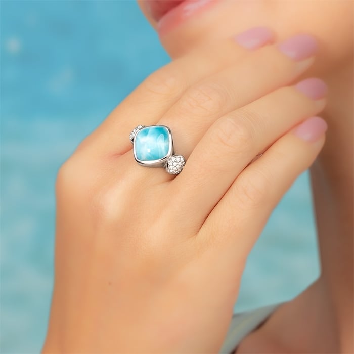 Chloe Larimar Ring