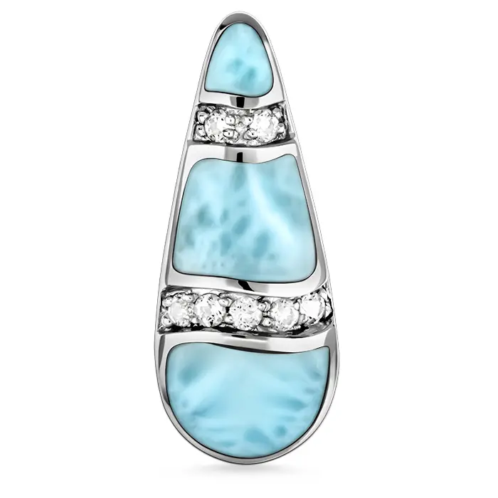 Larimar Marina Necklace 