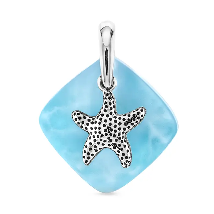 Adalia Starfish Necklace in sterling silver