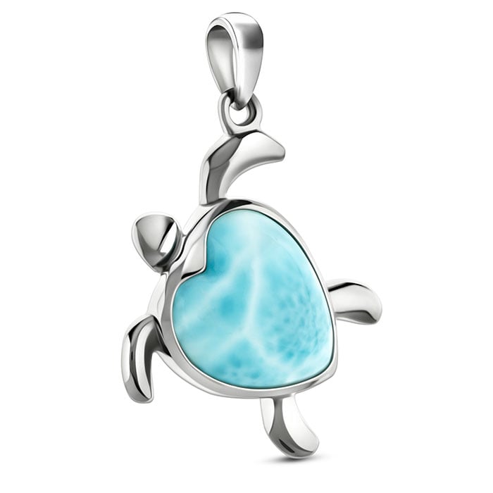 Turtle Heart Necklace