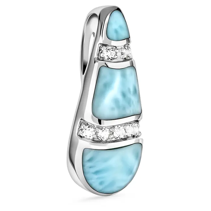 Larimar Marina Necklace 