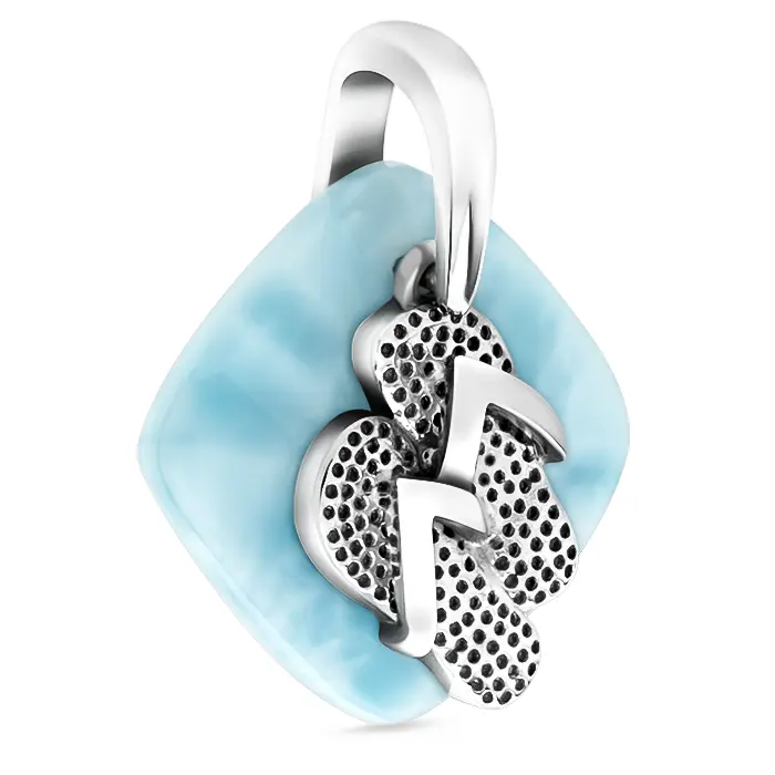 Sandal Necklace in sterling silver by 