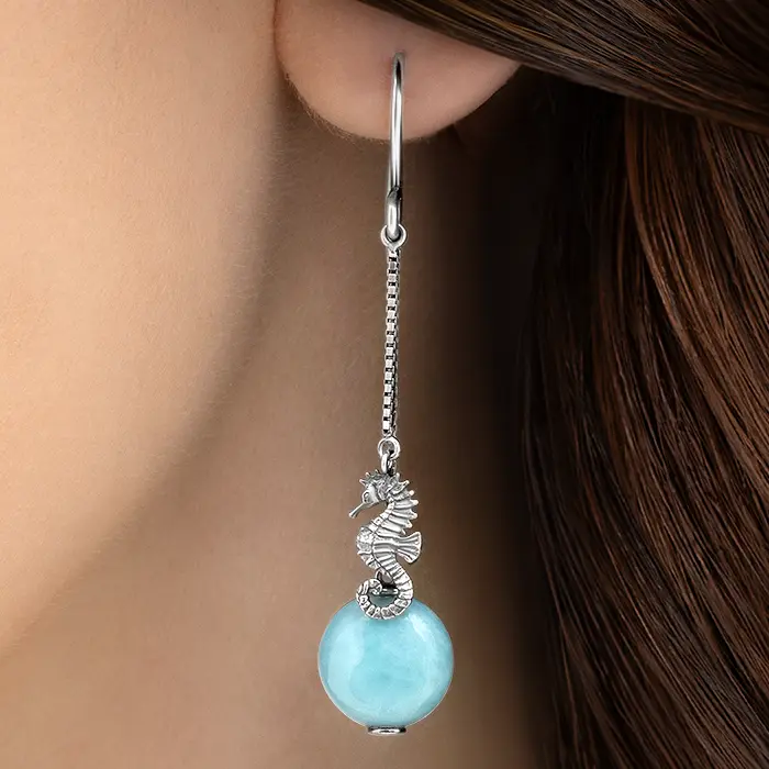 Seahorse Dangle Earrings