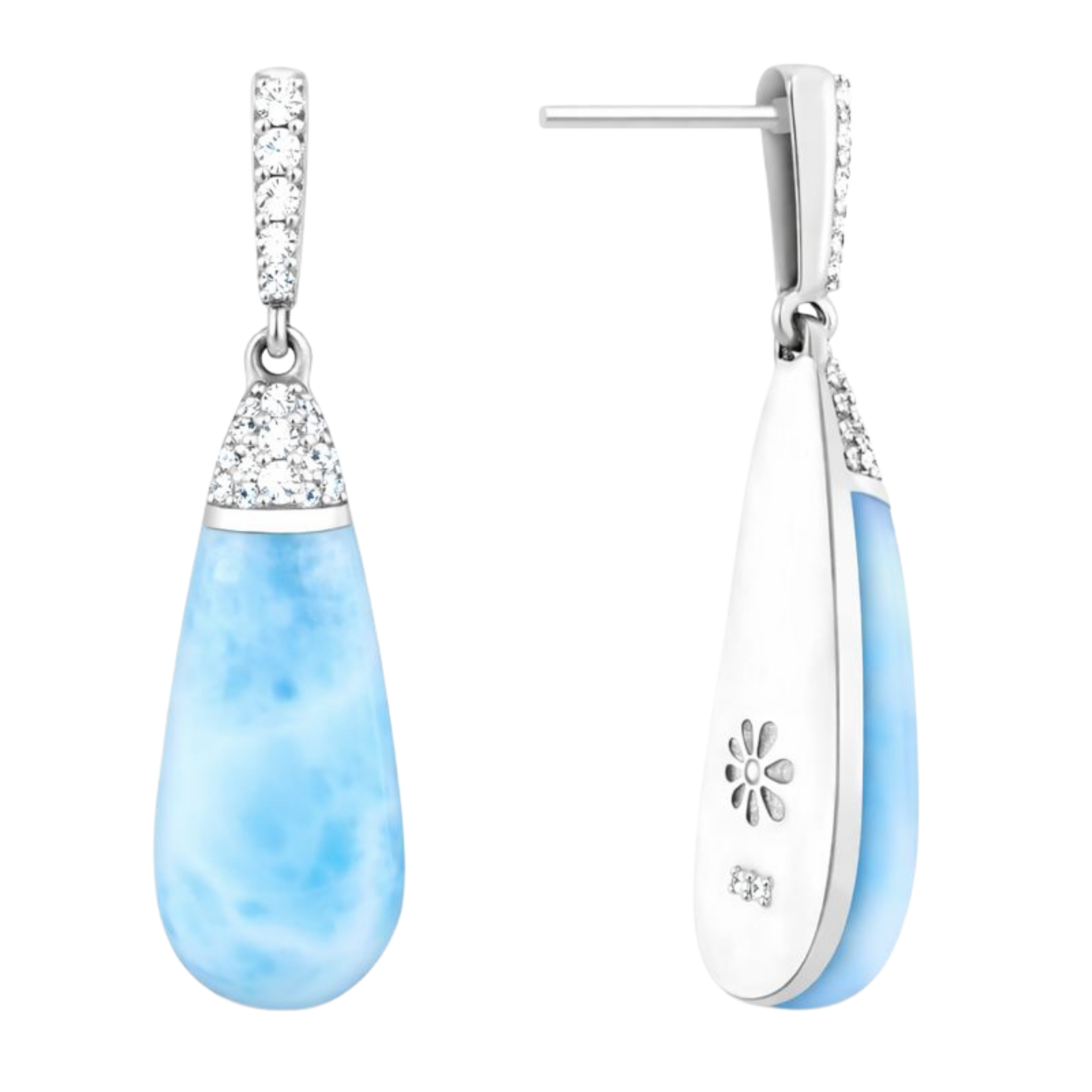 LUCIA LARIMAR EARRINGS
