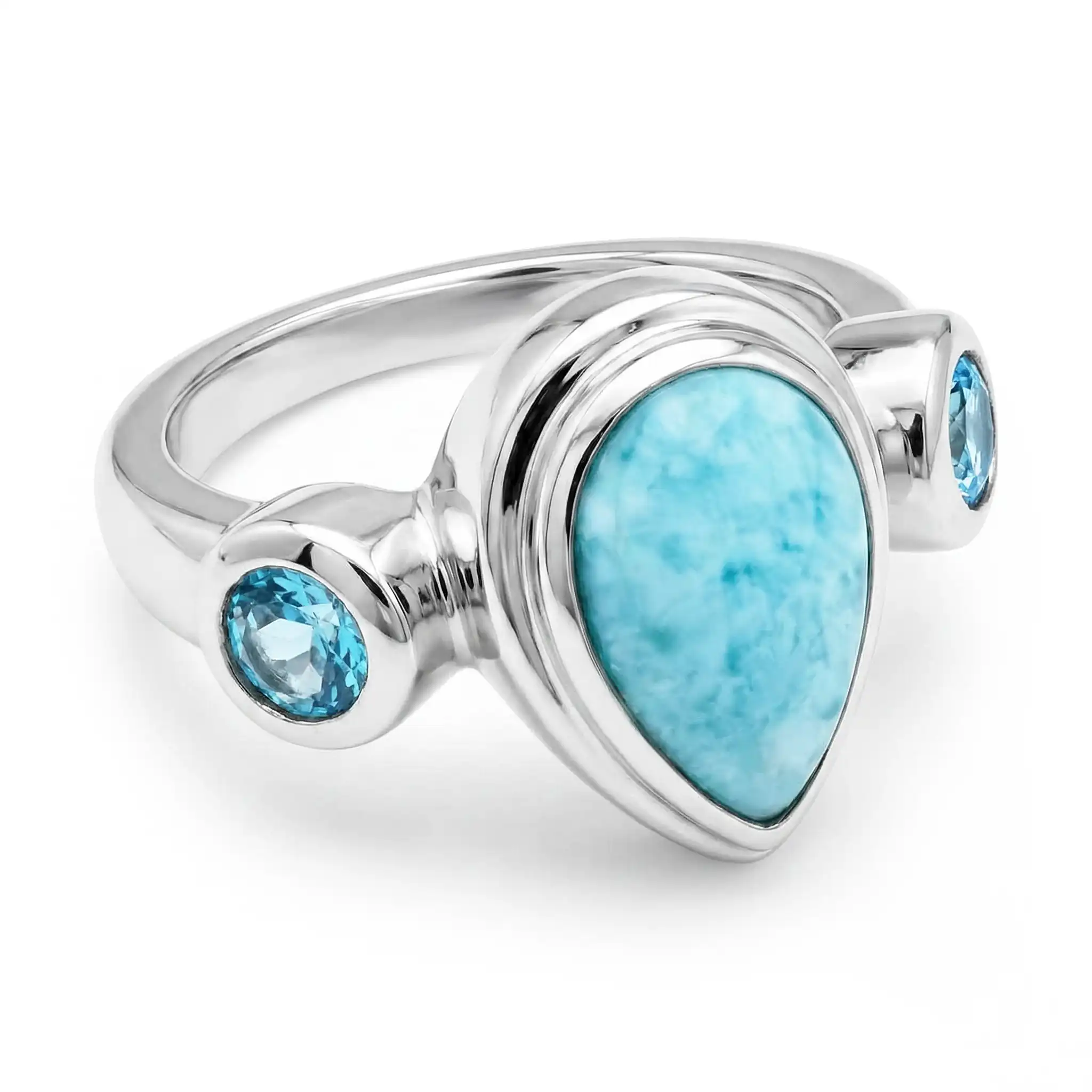 Blue Topaz ring 