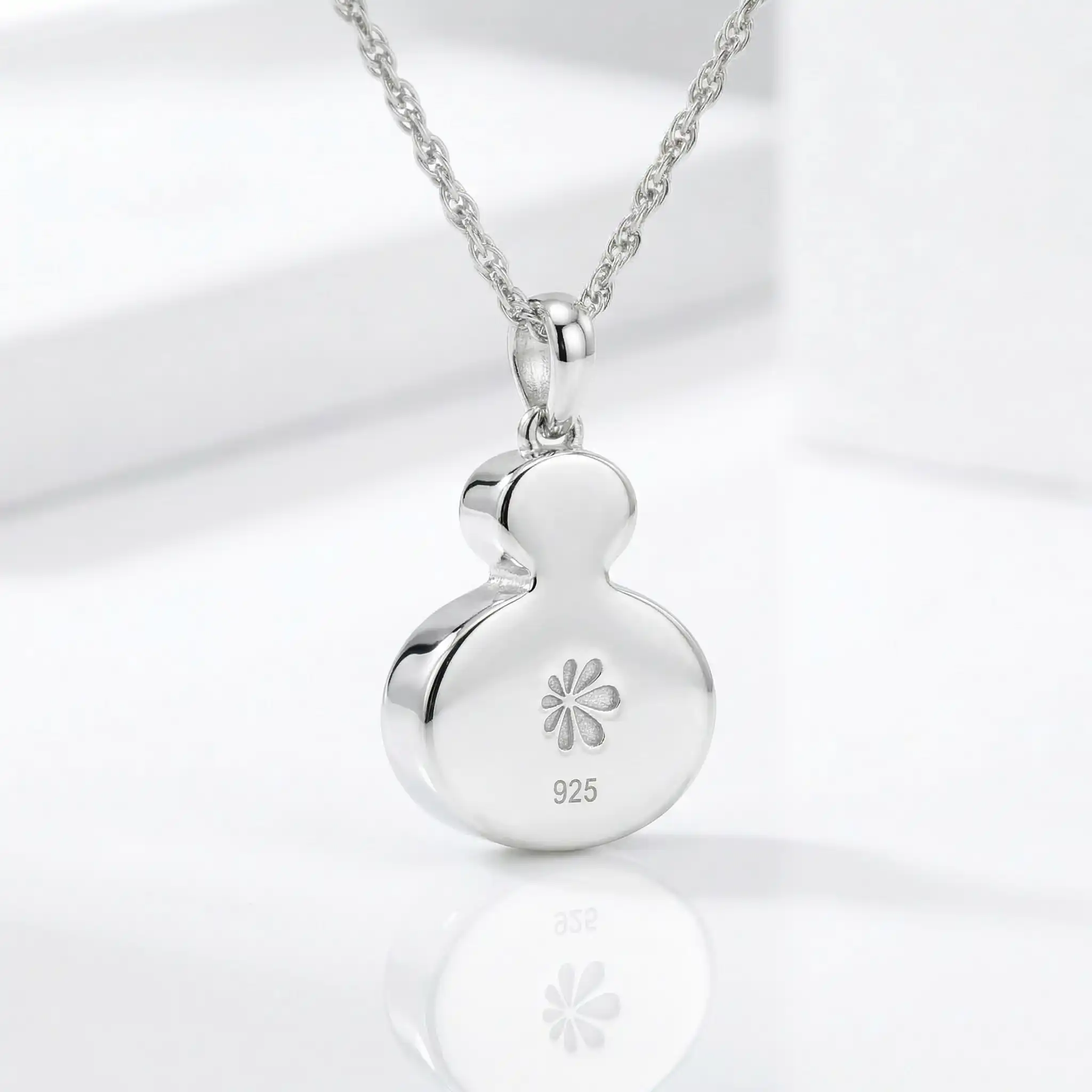 Avery Larimar Sterling Silver Pendant Necklace by Marahlago 