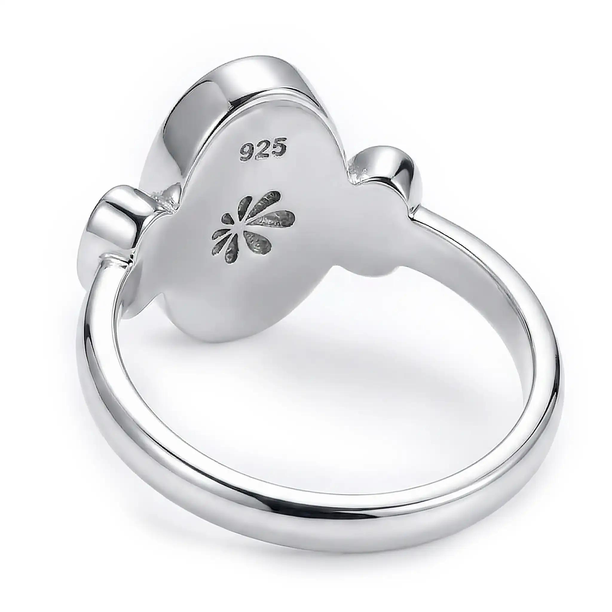 Larimar Avery Ring in Sterling Silver by Marahlago 