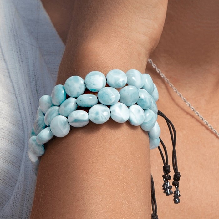 Larimar Bracelet by Marahlago Fine Jewelry