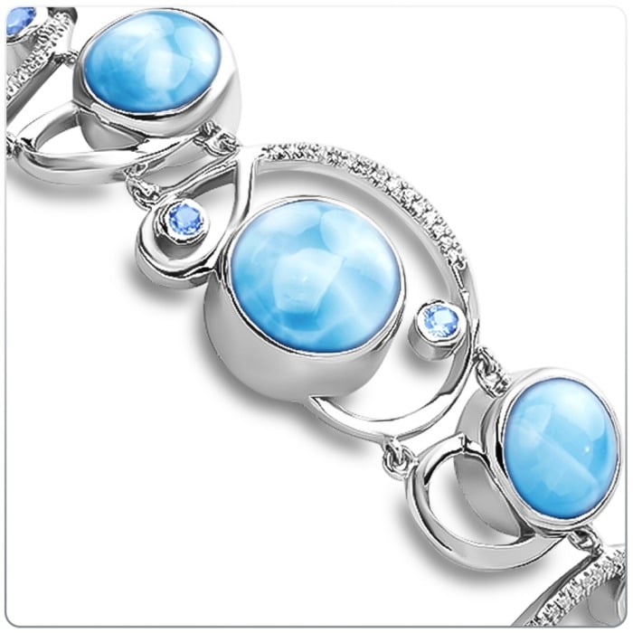 Mia Larimar Bracelet
