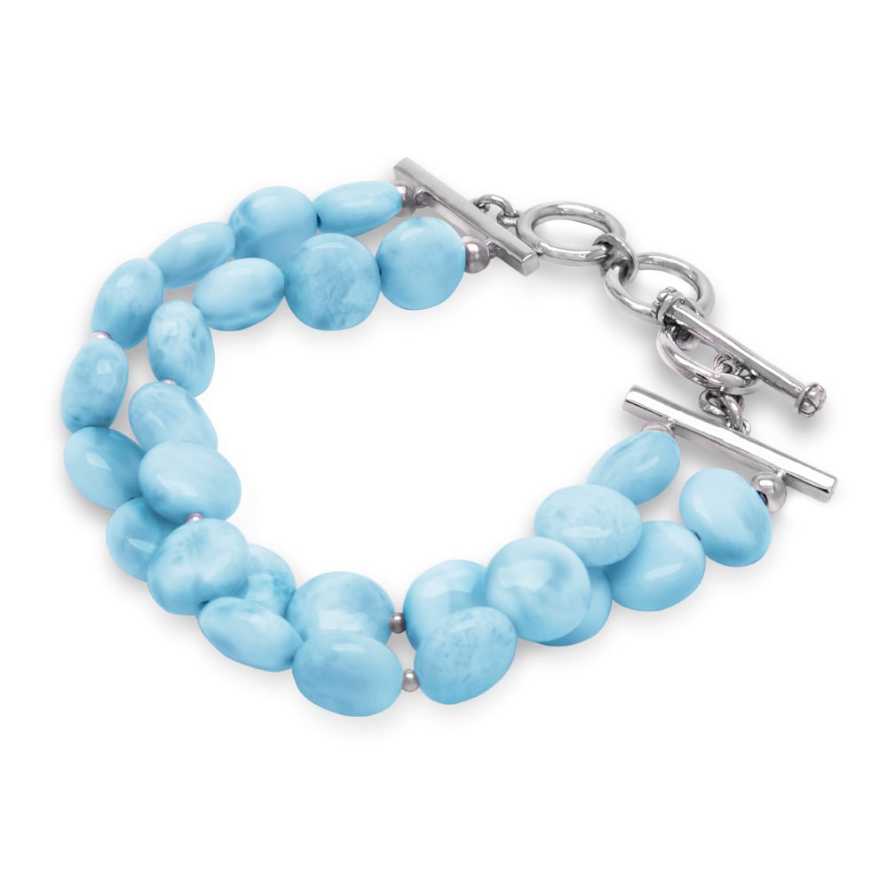 marahlago larimar Seafoam Larimar Bracelet jewelry
