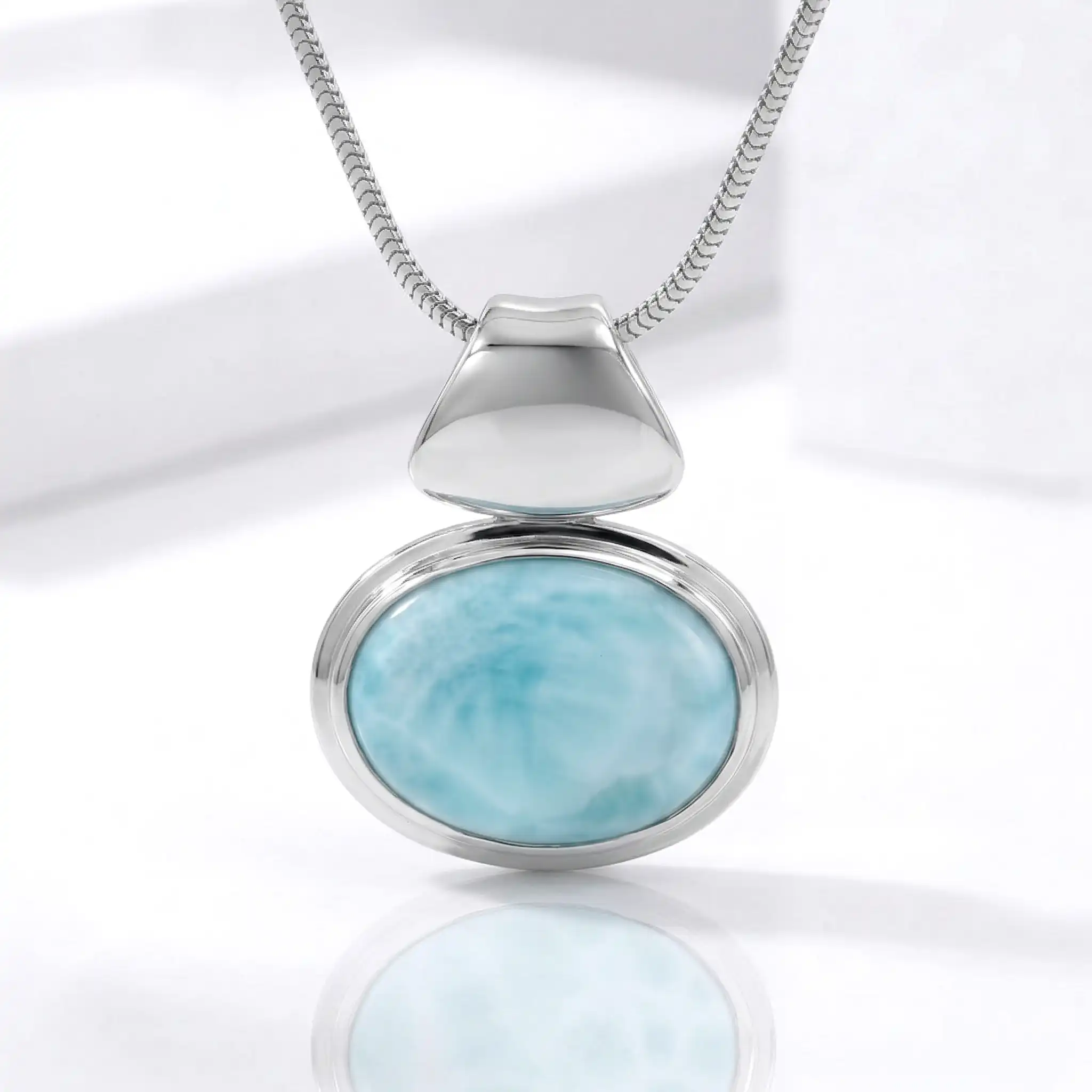 marahlago larimar Caressa Larimar Necklace jewelry