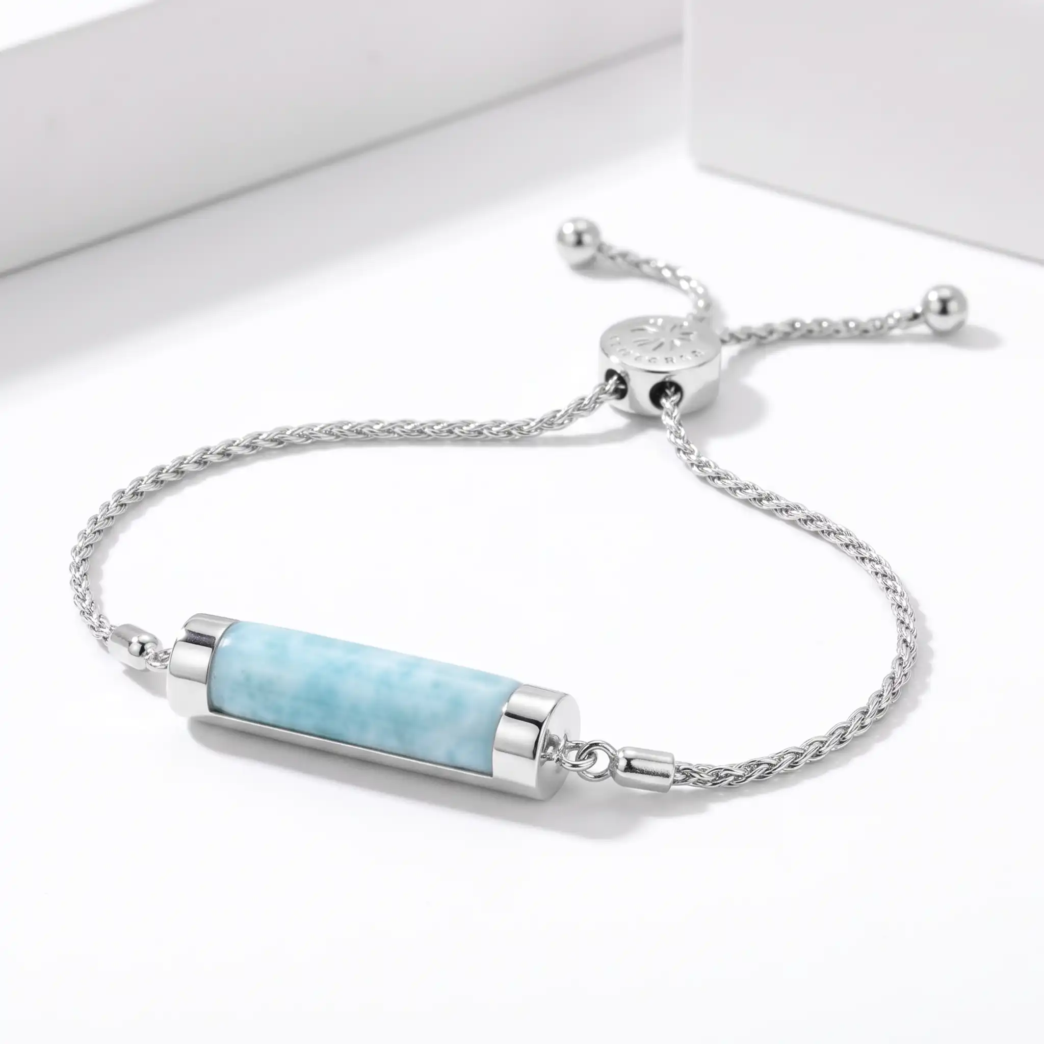 Larimar Castaway Bolo Bracelet