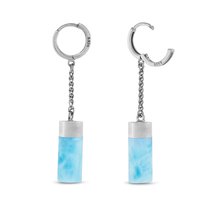 marahlago larimar Castaway Larimar Earrings jewelry