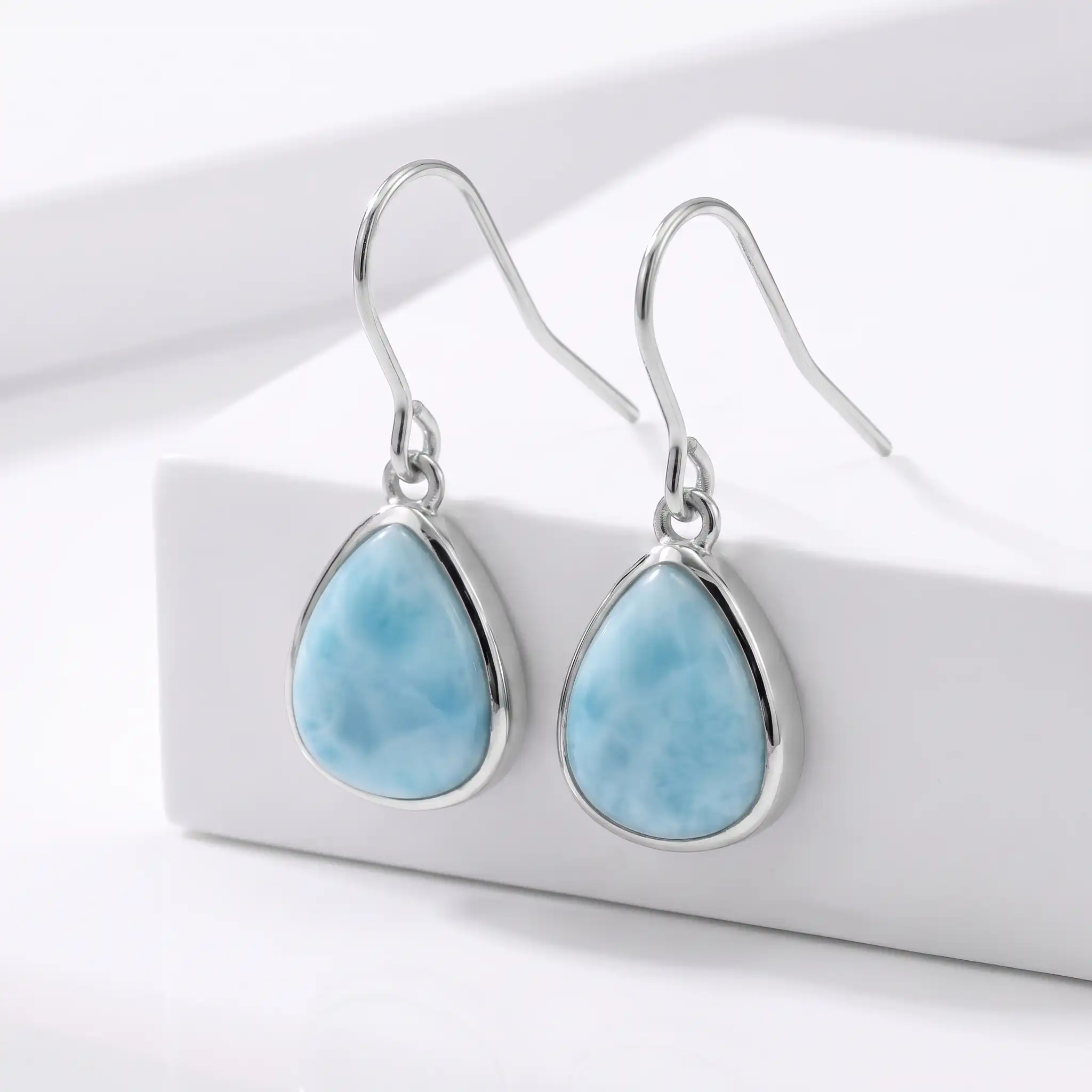 Larimar Cheyenne Earrings