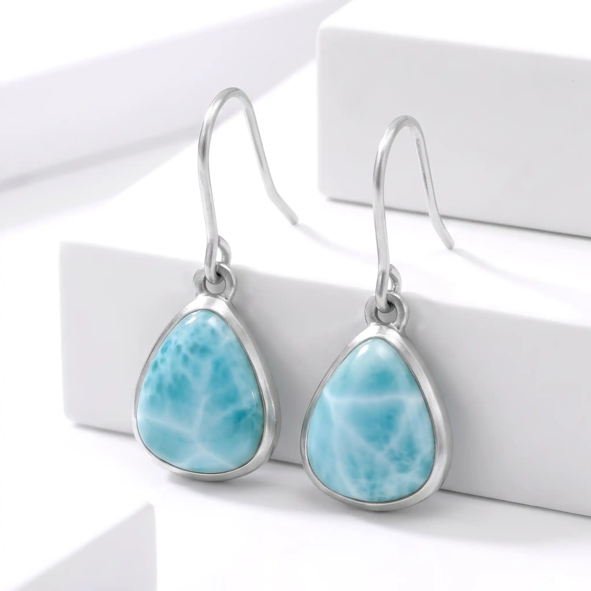 Larimar Cheyenne Earrings