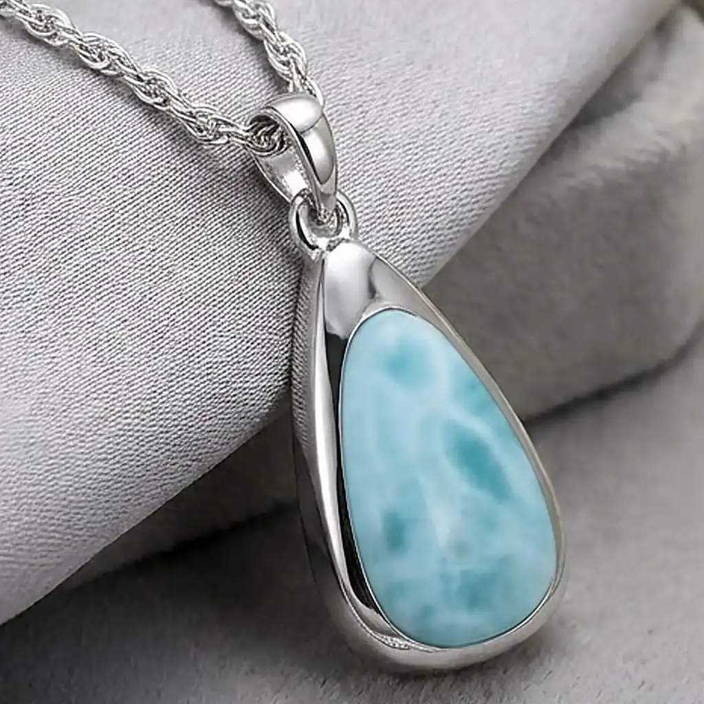 Larimar Cheyenne necklace