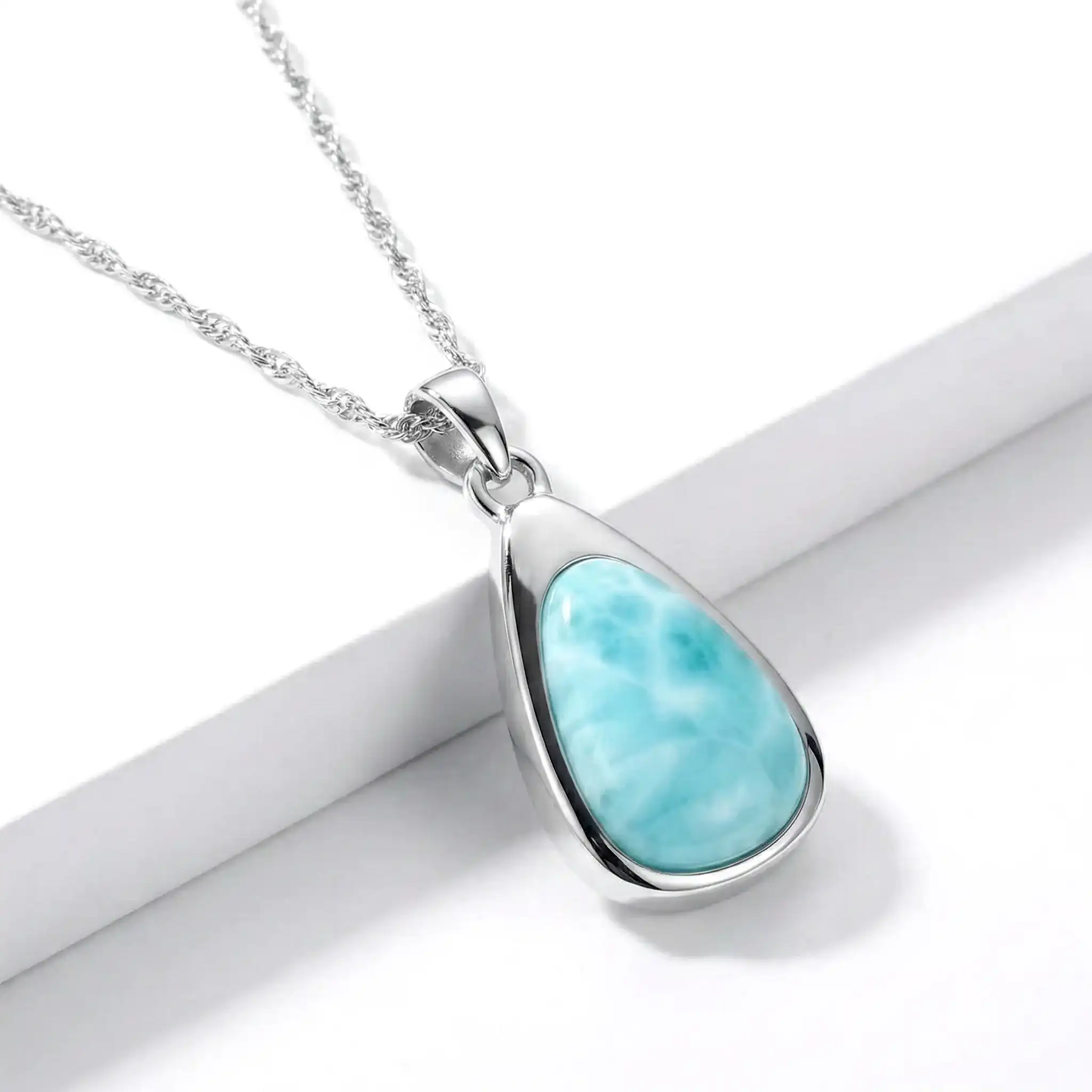Larimar Cheyenne necklace