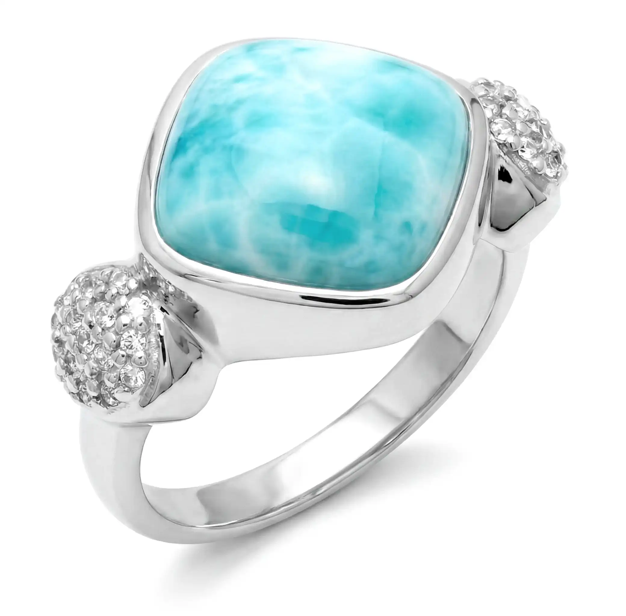 Larimar Chloe Ring by Marahlago