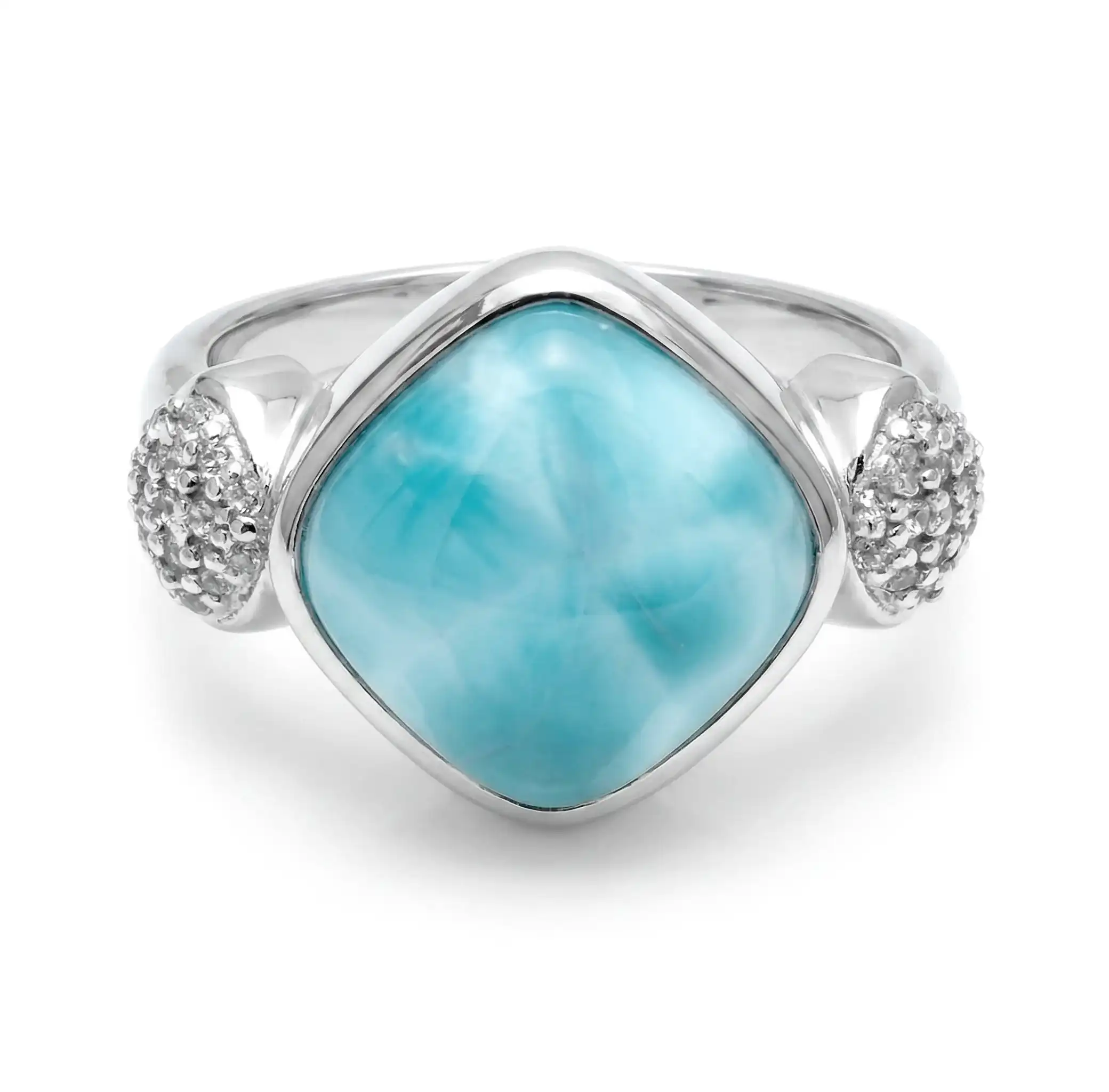 Larimar Chloe Ring by Marahlago